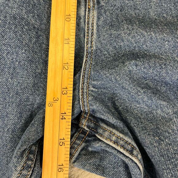 L.L.Bean Jeans Women 24W Original Fit Relaxed High Rise 100% Cotton Blue Denim - Picture 7 of 8